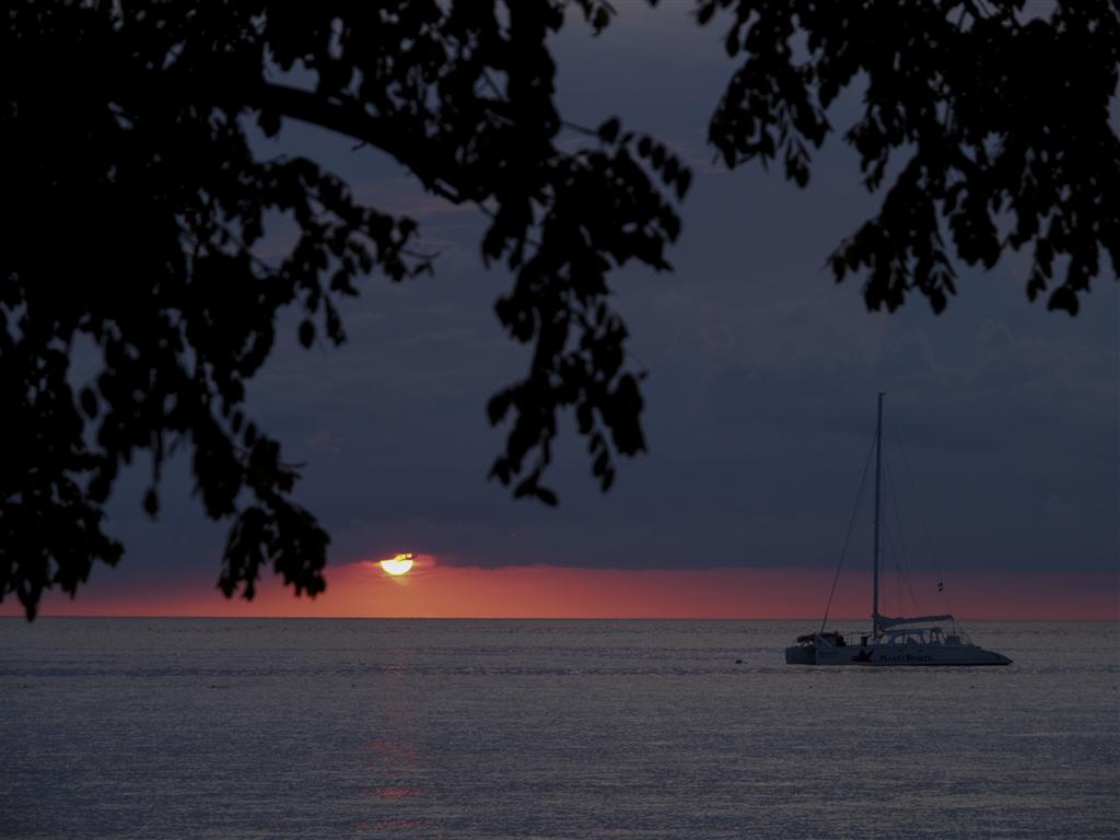 Sunset in Cozumel Mexico